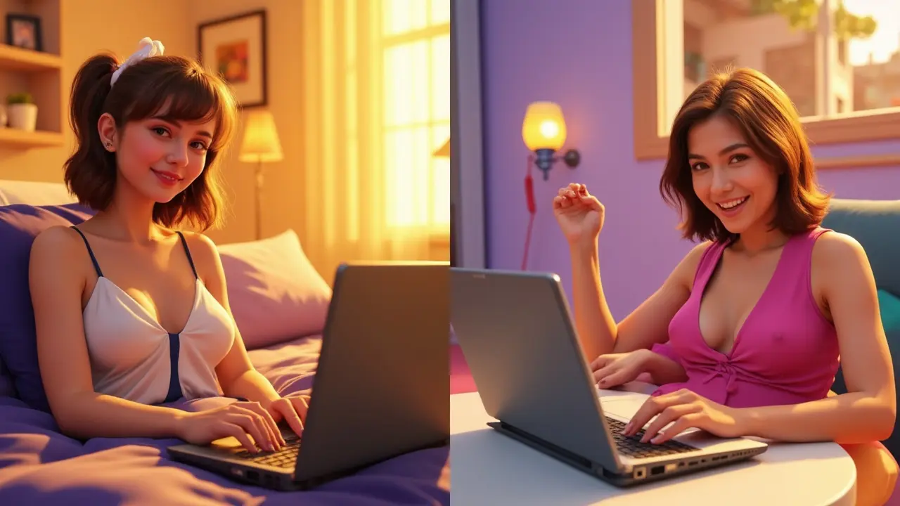 Types of Online Flirting Styles in the Euro Scene