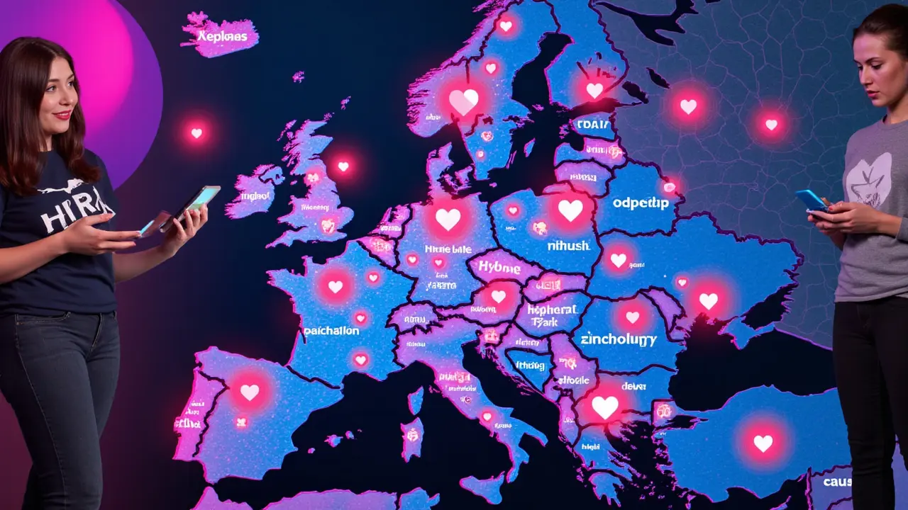 Where is Hinge Most Popular? Fast Facts for Euro Daters